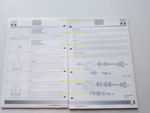 Cagiva 50 W4 50-75 1992 VARIANTI originali manuale officina K3 …