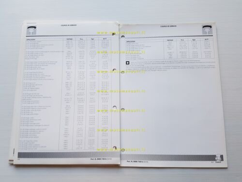 Cagiva 50 W4 50-75 1992 VARIANTI originali manuale officina K3 …