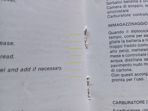 Cagiva Ala Blu 250 350 1983 manuale uso manutenzione libretto …