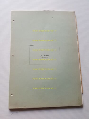 Cagiva Ala Rossa 350 1983-84 VARIANTI-SUPPLEMENTO catalogo ricambi originale