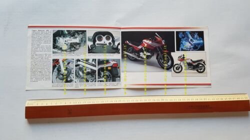 Cagiva Alazzurra 350 1984 depliant originale Italiano moto brochure