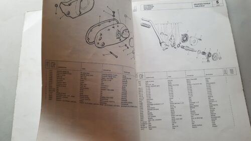 Cagiva Aletta 125 1983 catalogo ricambi originale moto spare parts …