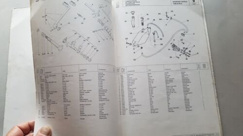 Cagiva Aletta 125 1983 catalogo ricambi originale moto spare parts …