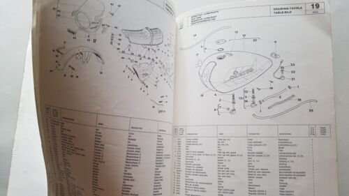 Cagiva Aletta 125 1983 catalogo ricambi originale moto spare parts …