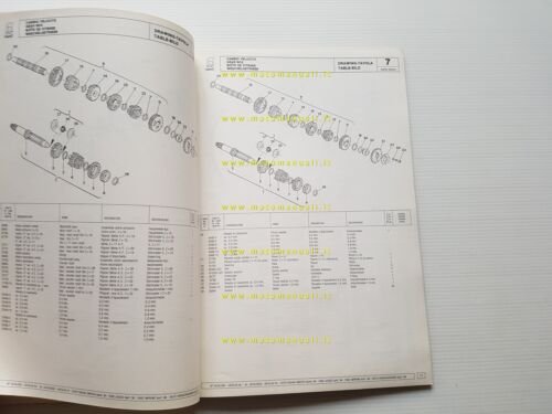 Cagiva Aletta Electra 125 1984 catalogo ricambi originale
