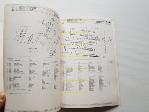 Cagiva Aletta Electra 125 1984 catalogo ricambi originale