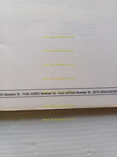 Cagiva Aletta Oro 125 1985 catalogo ricambi originale spare parts …