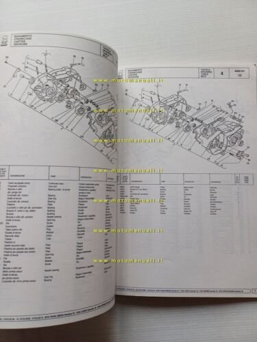 Cagiva Aletta Oro 125 1985 catalogo ricambi originale spare parts …