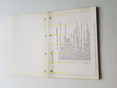 Cagiva Aletta Oro 125 S2 1986 catalogo ricambi originale