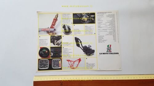 Cagiva Aletta Rossa 125 1983 depliant ITALIANO originale