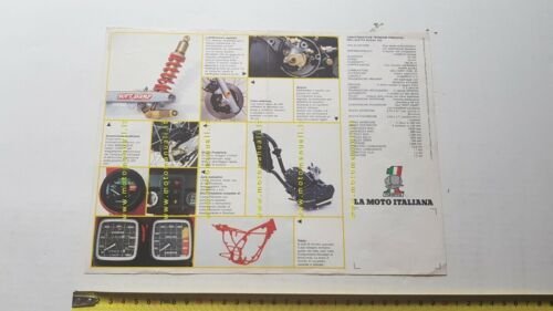 Cagiva Aletta Rossa 200 depliant originale moto brochure