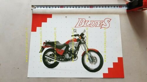 Cagiva Blues 125 1993 depliant moto originale motorcycle brochure prospekt