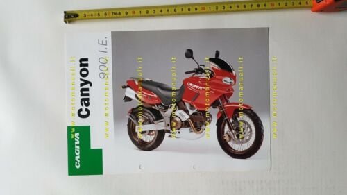 Cagiva Canyon 900 IE 1998 depliant originale brochure