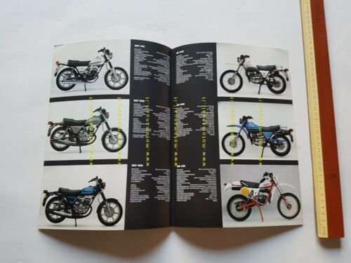 Cagiva Catalogo Produzione modelli 1981 depliant originale Italiano brochure