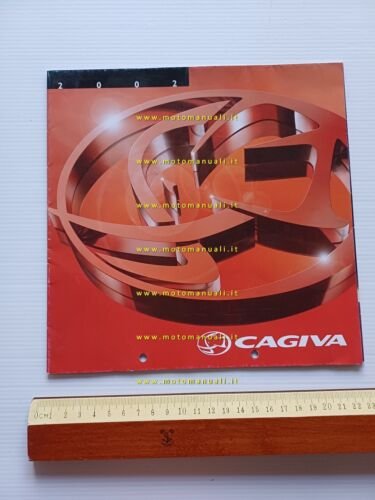 Cagiva Catalogo Produzione modelli 2002 depliant poster originale Italiano