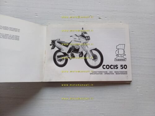 Cagiva Cocis 50 1988 manuale uso manutenzione originale