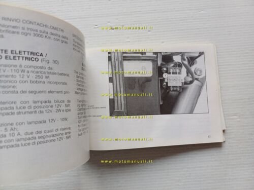 Cagiva Cocis 50 1988 manuale uso manutenzione originale