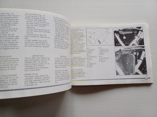 Cagiva Cocis 50/2 1990 manuale uso manutenzione libretto italiano originale