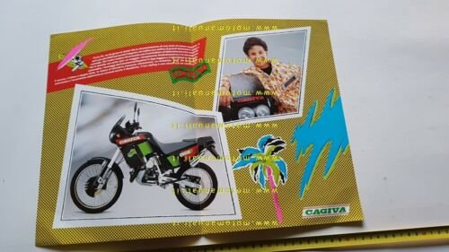 Cagiva Cocis 50 Enduro 1988 depliant originale Italiano moto brochure
