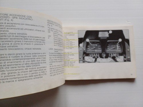 Cagiva Cruiser 125 1987 manuale uso manutenzione libretto originale