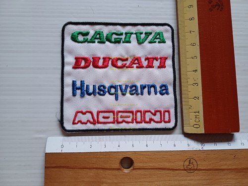 Cagiva Ducati Husqvarna Moto Morini toppa originale anni 80 nuova …