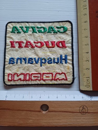 Cagiva Ducati Husqvarna Moto Morini toppa originale anni 80 nuova …