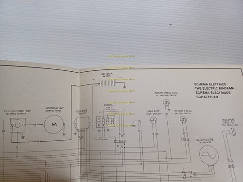 Cagiva Elefant 650 1985 manuale uso manutenzione libretto istruzioni originale