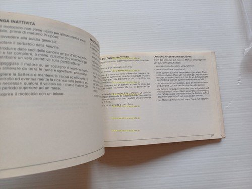 Cagiva Elefant 650 1985 manuale uso manutenzione libretto istruzioni originale