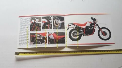 Cagiva Elefant 650 Enduro 1985 depliant originale Italiano moto brochure