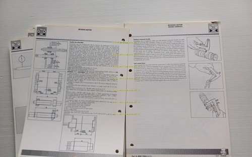 CAGIVA Elefant 900 1993 manuale officina riparazione originale