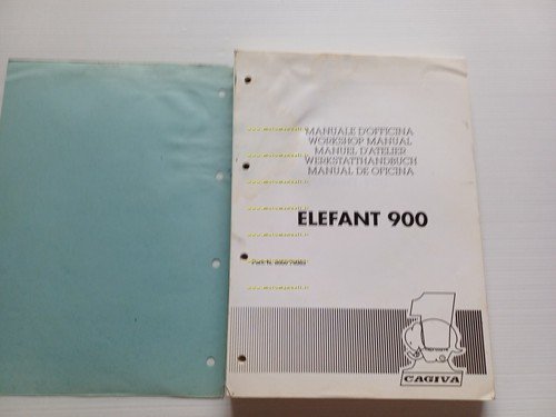 CAGIVA Elefant 900 1993 manuale officina riparazione originale