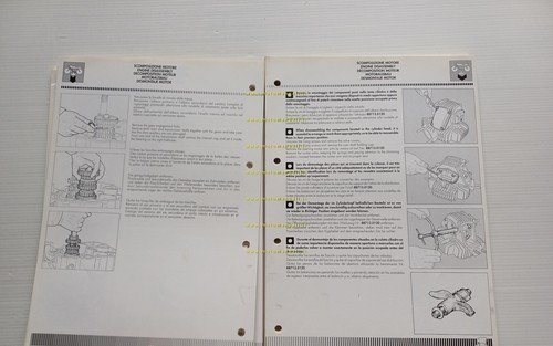 CAGIVA Elefant 900 1993 manuale officina riparazione originale
