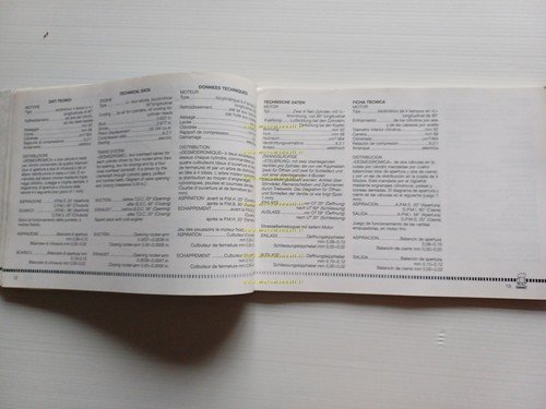 Cagiva Elefant 900 1993 manuale uso manutenzione libretto originale