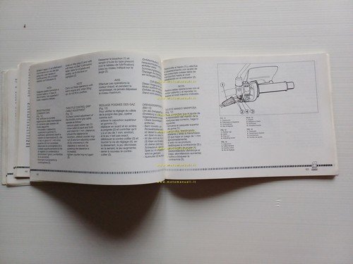 Cagiva Elefant 900 1993 manuale uso manutenzione libretto originale