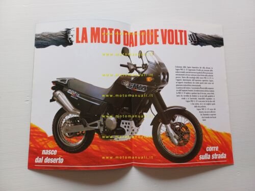 Cagiva Elefant 900 i.e. GT Enduro 1992 depliant originale Italiano …