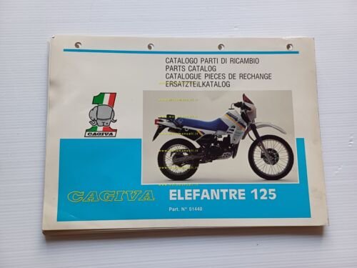 Cagiva Elefantre 125 1986 catalogo ricambi originale