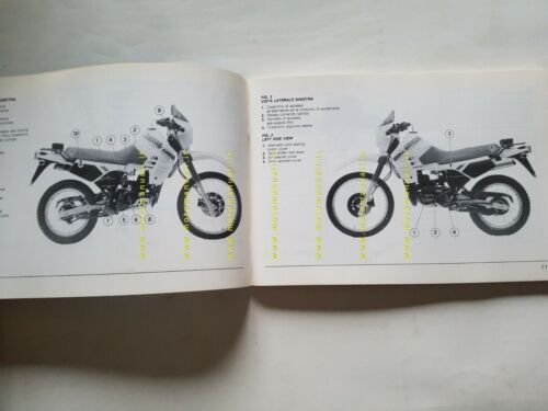 Cagiva Elefantre 125 1986 manuale uso manutenzione libretto originale