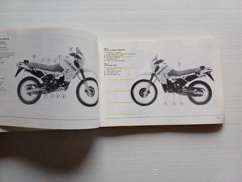 Cagiva Elefantre 125 1986 manuale uso manutenzione libretto originale