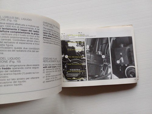 Cagiva Elefantre 125 1986 manuale uso manutenzione libretto originale