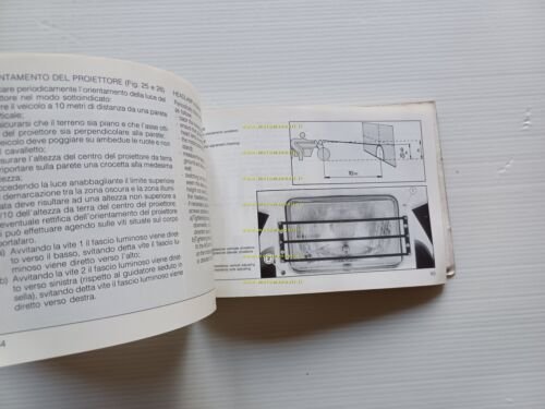 Cagiva Elefantre 125 1986 manuale uso manutenzione libretto originale italiano