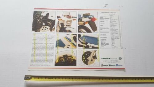 Cagiva Elefantre 125 Enduro depliant originale Italiano moto brochure