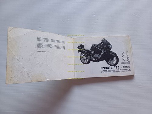 Cagiva Freccia 125 C10 R 1988 manuale uso manutenzione libretto …