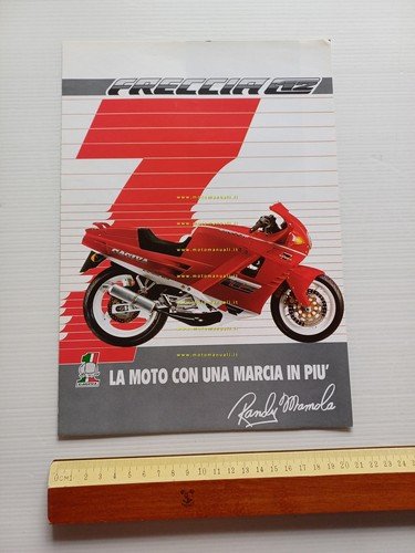 Cagiva Freccia 125 C12R depliant italiano originale