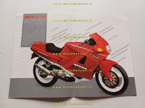 Cagiva Freccia 125 C12R depliant italiano originale