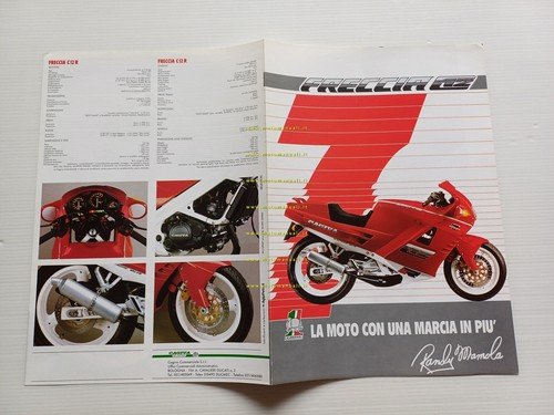 Cagiva Freccia 125 C12R depliant italiano originale