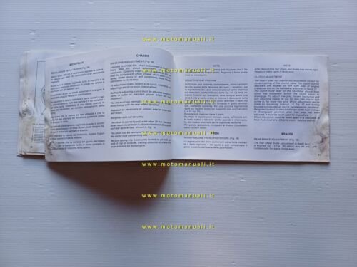 Cagiva-HD SST - SXT 125 manuale uso manutenzione originale owner's …