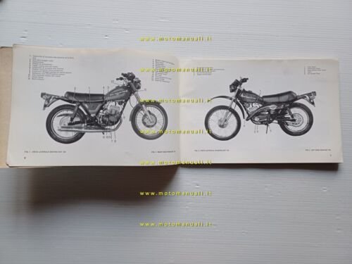 Cagiva-HD SST - SXT 125 manuale uso manutenzione originale owner's …
