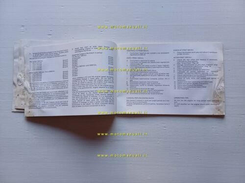 Cagiva-HD SST - SXT 125 manuale uso manutenzione originale owner's …