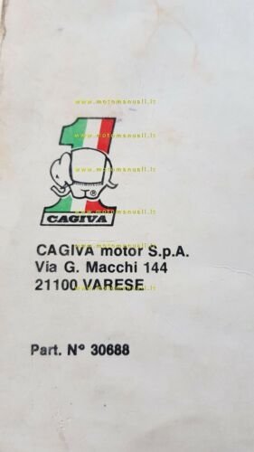 CAGIVA-HD SST 250 1976-78 catalogo ricambi originale moto spare parts …