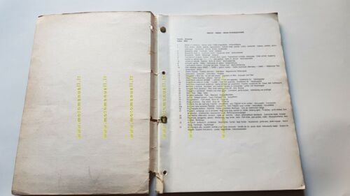 CAGIVA-HD SST 250 1976-78 catalogo ricambi originale moto spare parts …